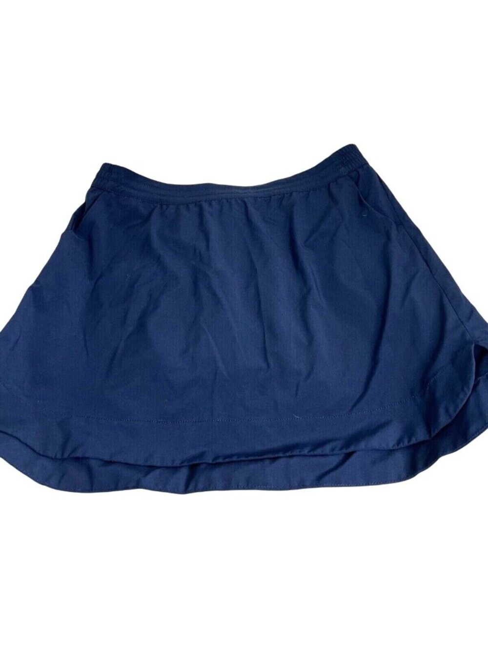 Style & Co. Sport Navy Blue Skort Polyester/Spandex Blend With Elastic Waist XL